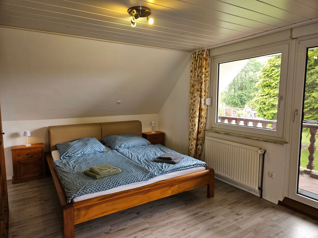 Ferienwohnung Haggi - Schlafzimmer im OG
