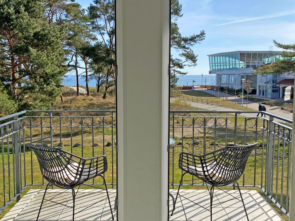Meerblick vom Balkon