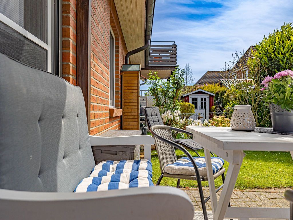 Terrasse mit Gartenblick