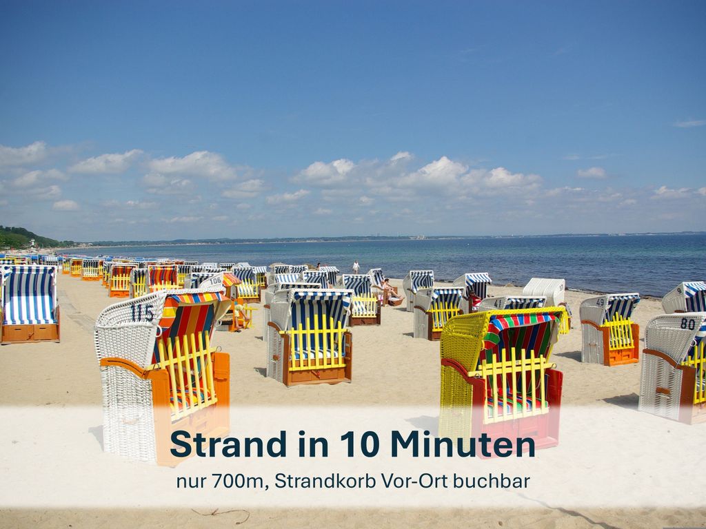 Feiner Sandstrand in nur 10 Gehminuten!
