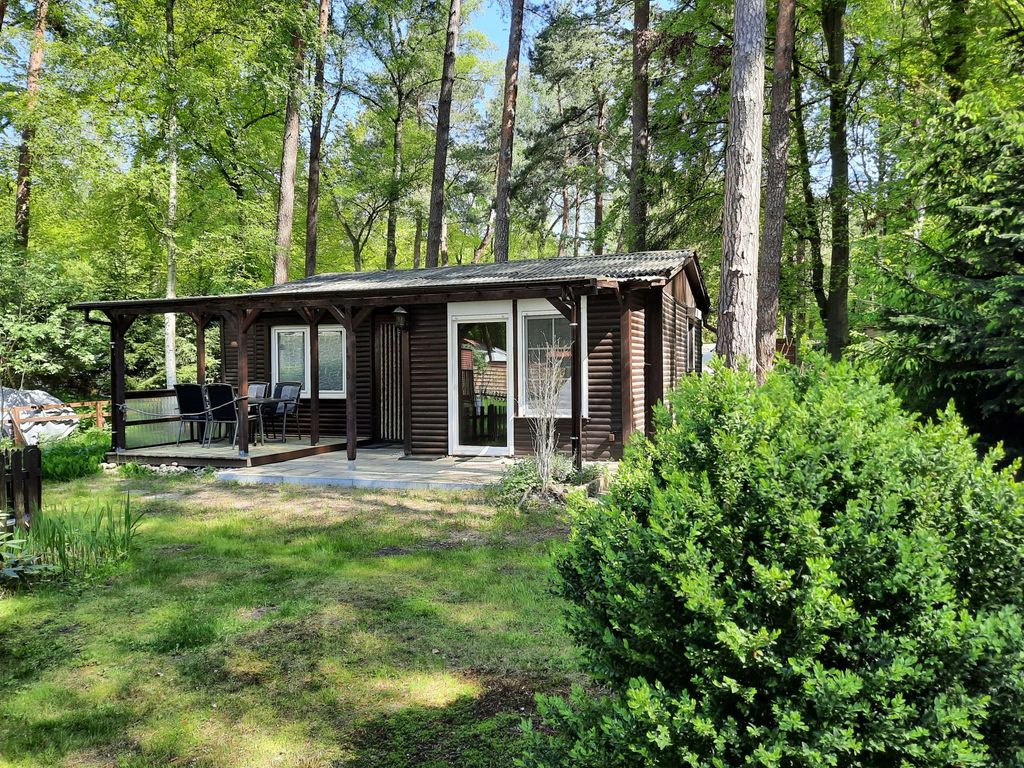 Blick auf den Bungalow