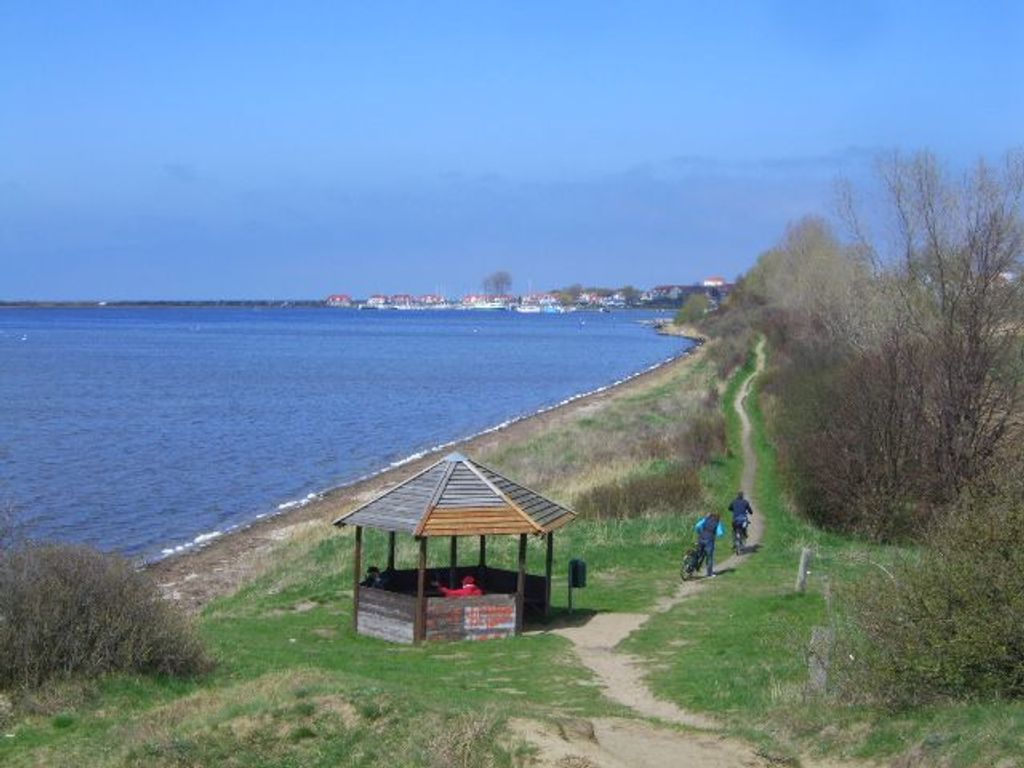 Wanderweg am Haff