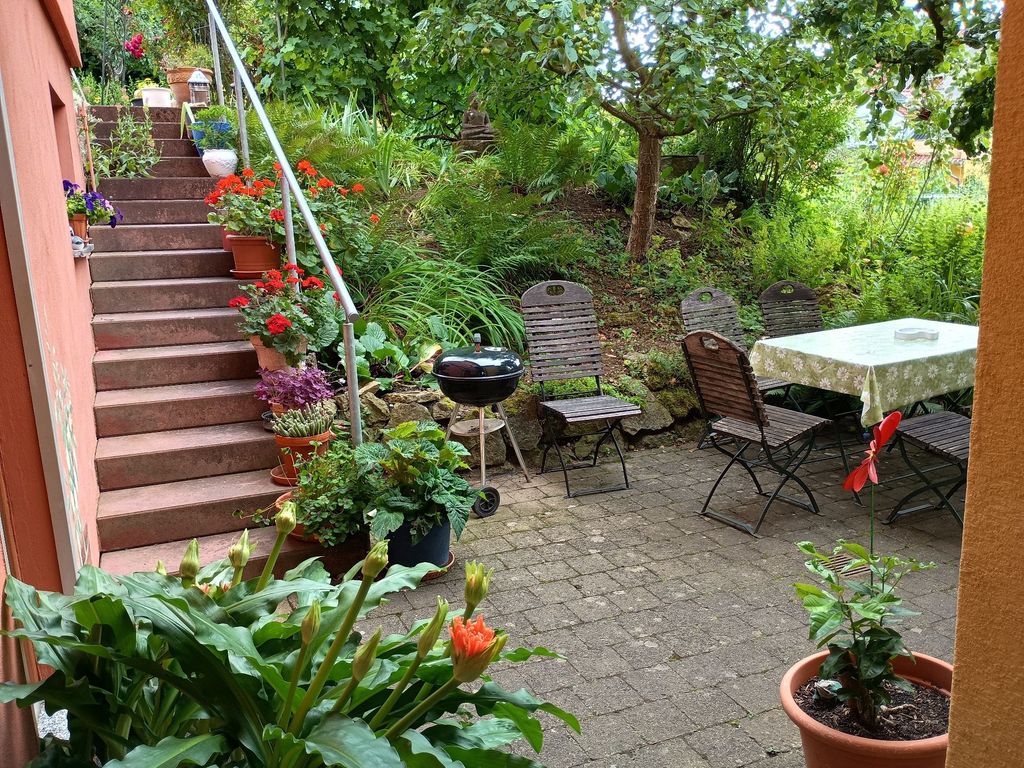 Terrasse mit Grillmöglichkeit