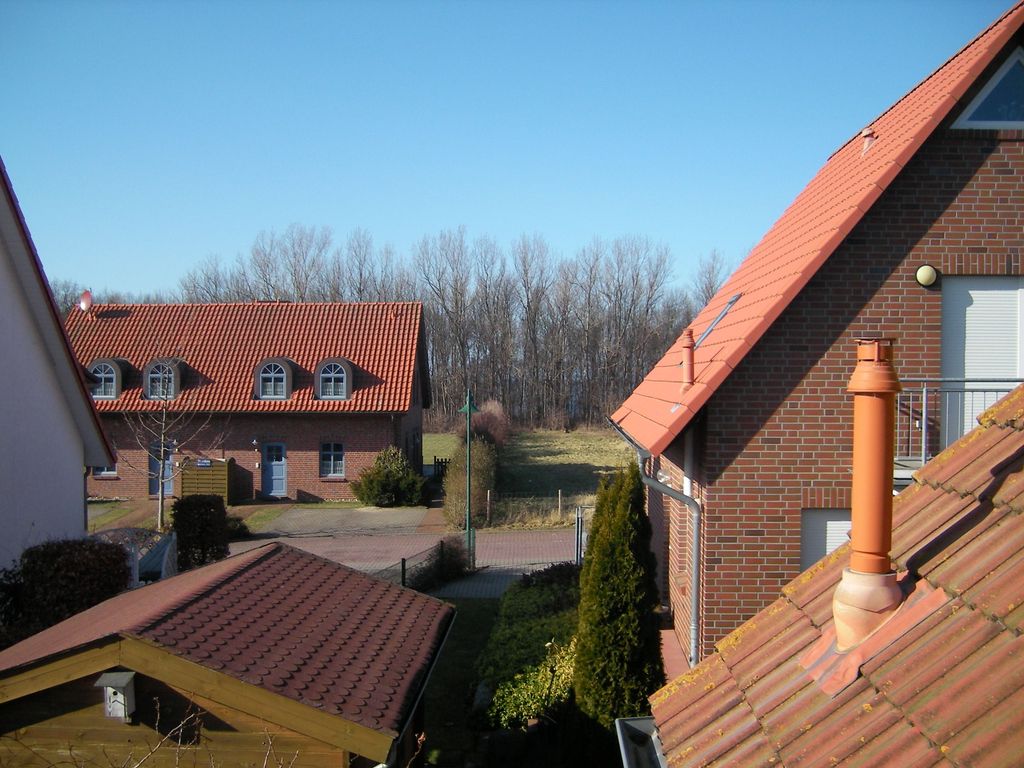 Blick vom Balkon