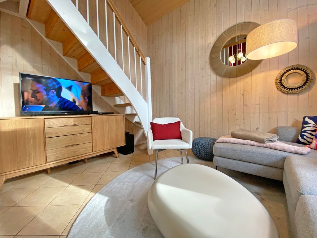 Wohnzimmer mit TV