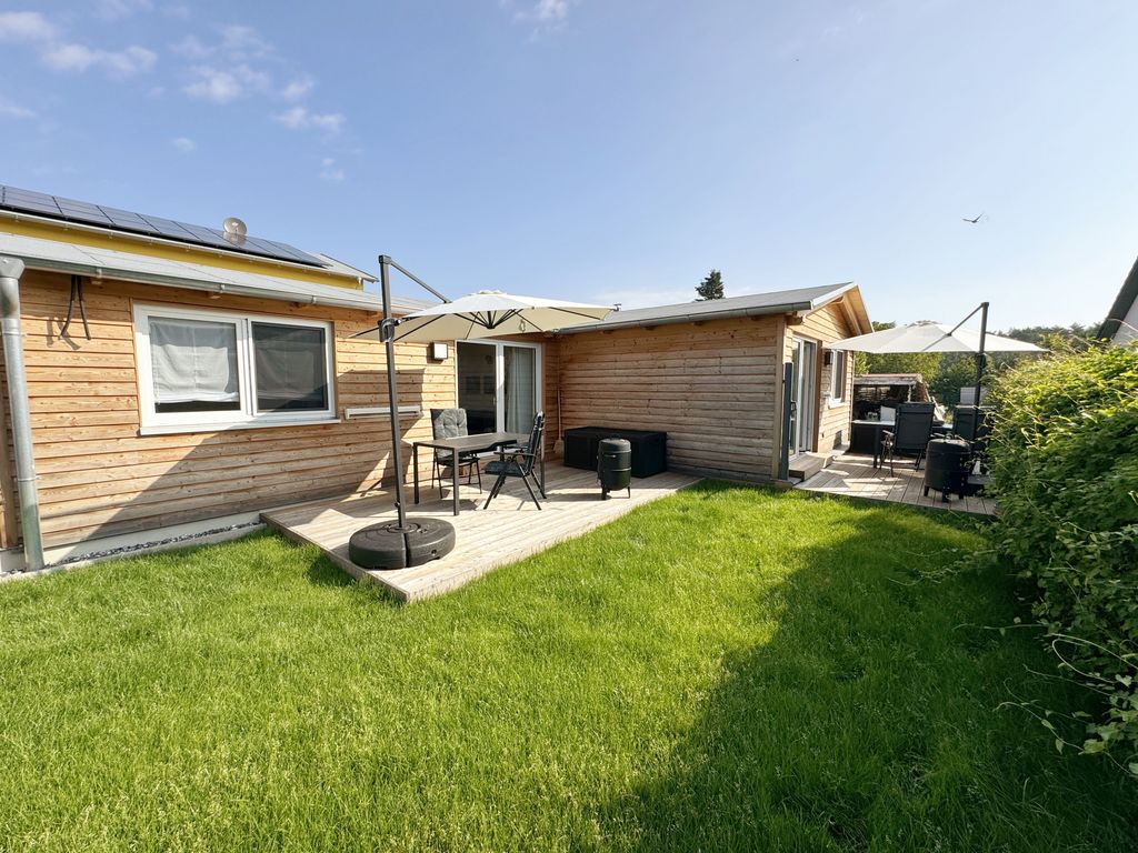 Bungalow Harmonie & Fantasie - beide Terrassen grenzen aneinander