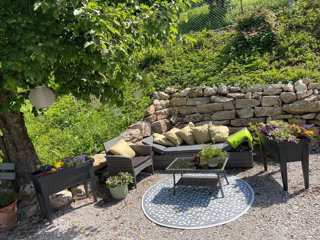 Sitzmöglichkeit im Garten