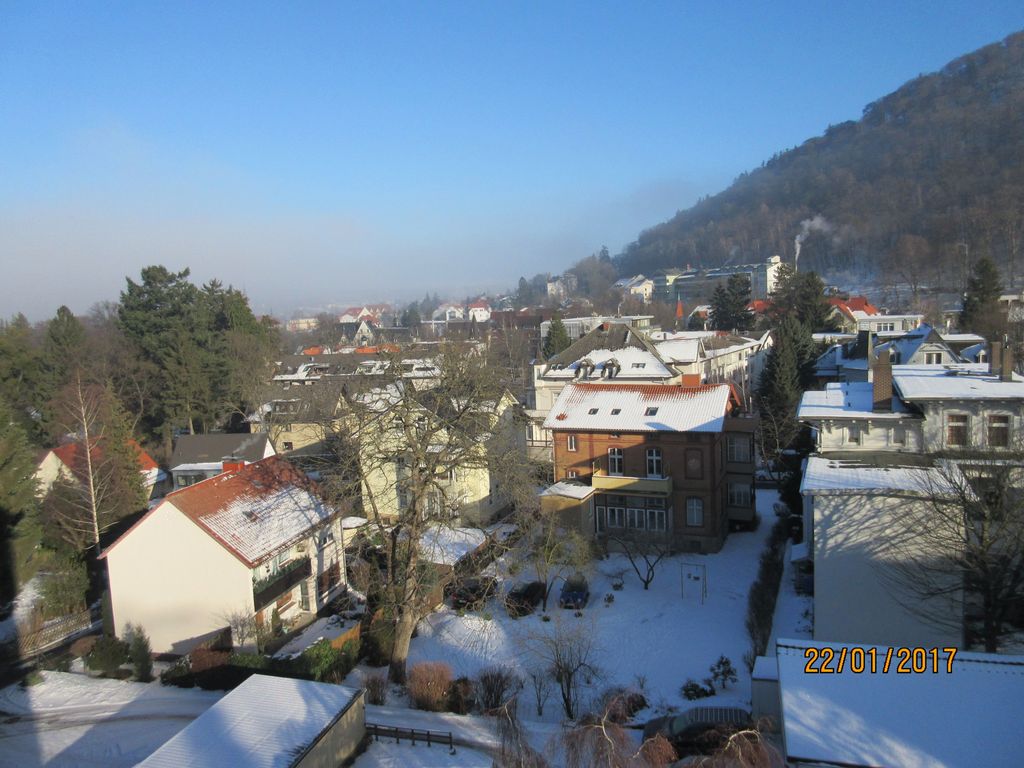 Blick aus dem Turmzimmer über Bad Harzburg