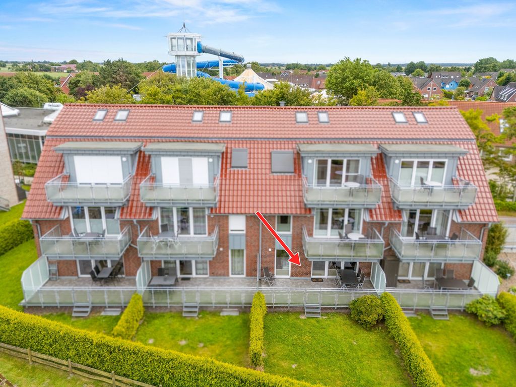 Außenansicht Ferienobjekt Residenz an der Nordseetherme