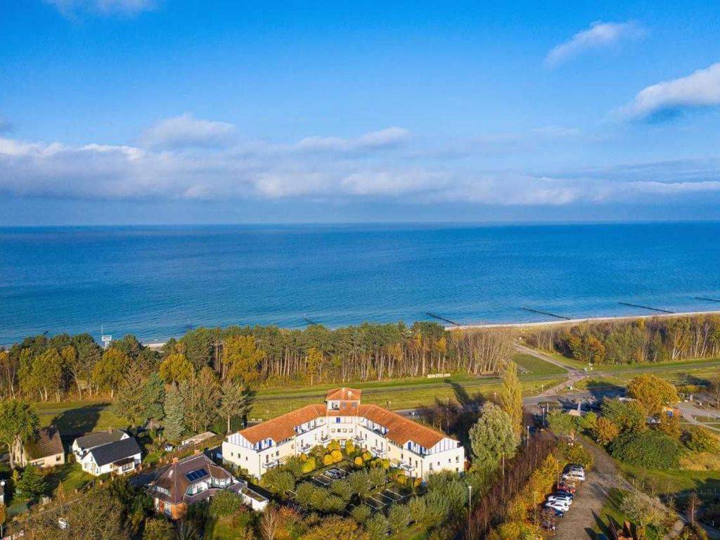die Ostsee vor den Strandwohnungen