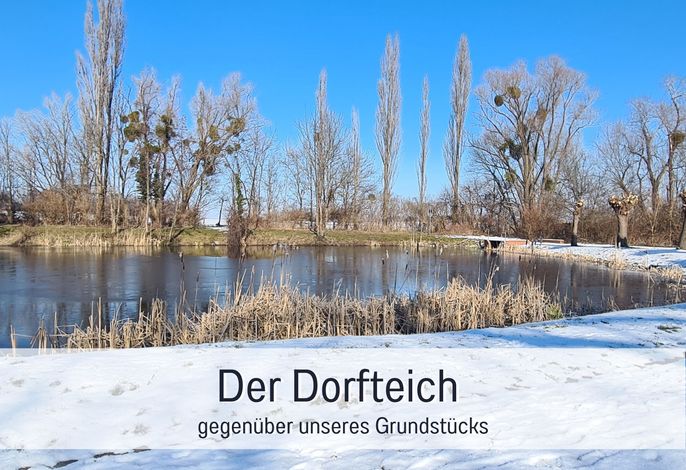 Ferienwohnung Perle am Teich- mit Klimaanlage