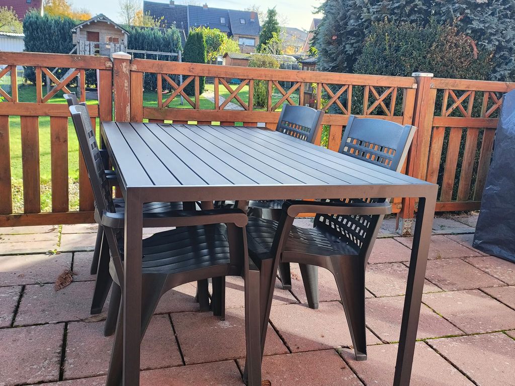 Sitzgruppe auf der Terrasse
