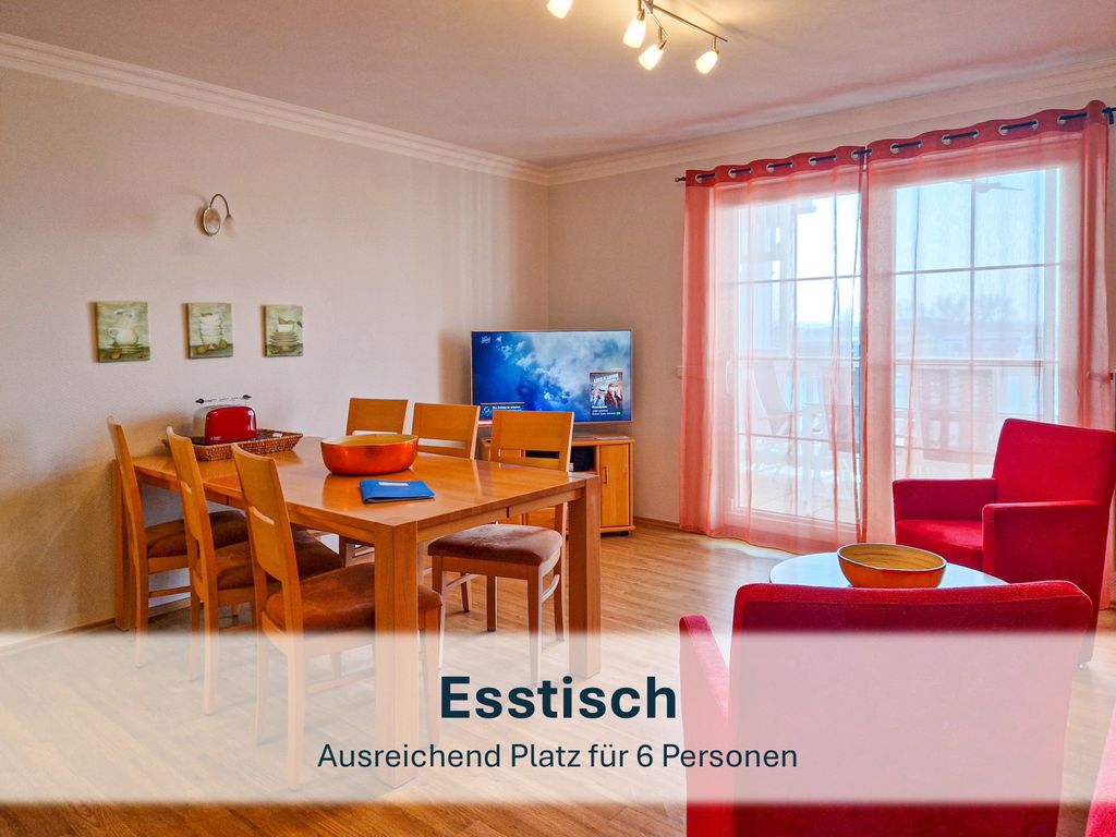 Esstisch im Wohnbereich