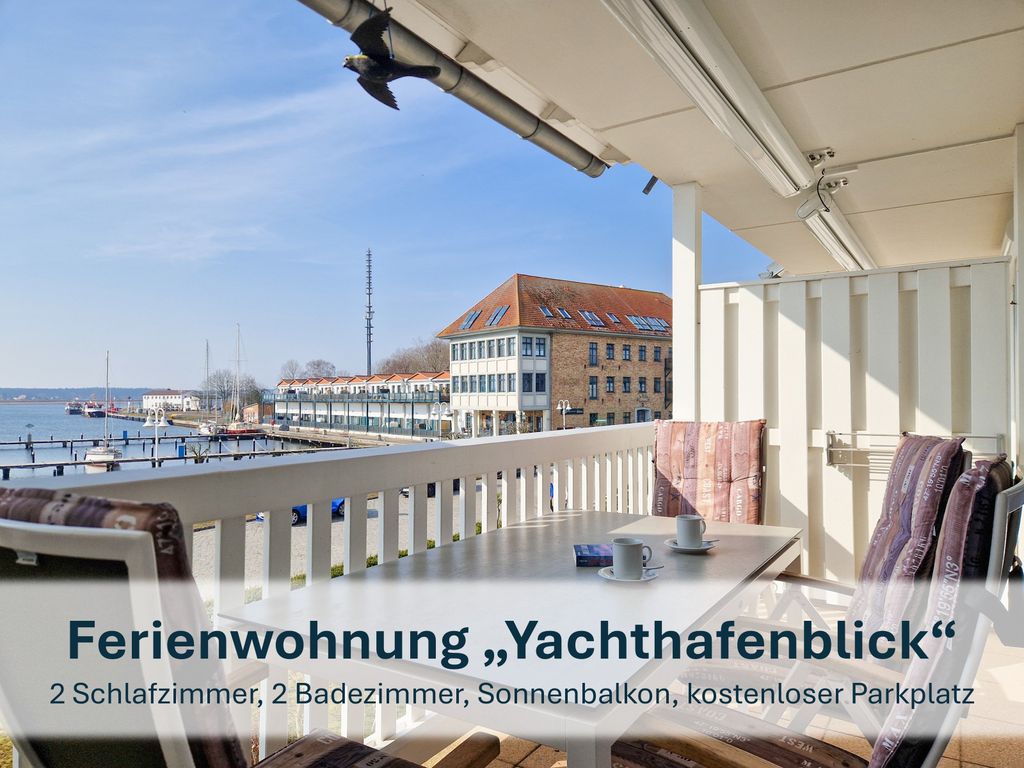 Herrlicher Ausblick auf den Yachthafen!