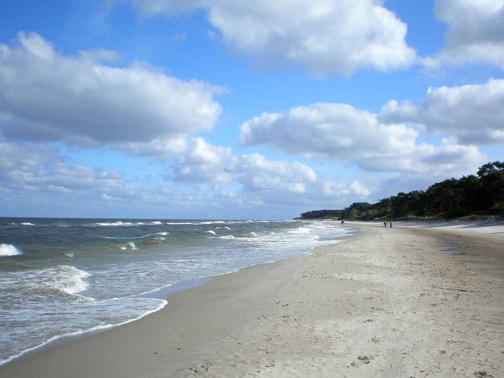 der herrliche Ostseestrand