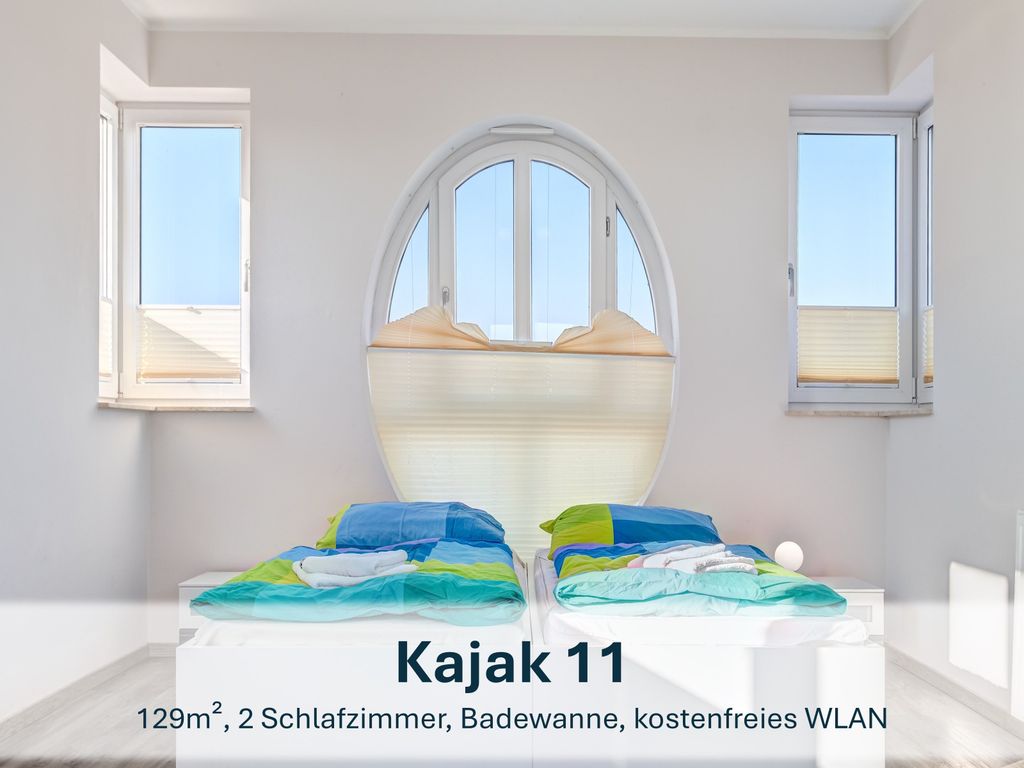 Herzlich Willkommen in der Wohnung Kajak 11!