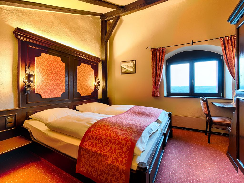 Doppelzimmer | Hotel-Restaurant Burg Hornberg