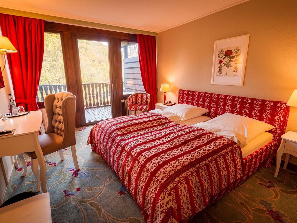 Doppelzimmer | Hotel-Restaurant Burg Hornberg