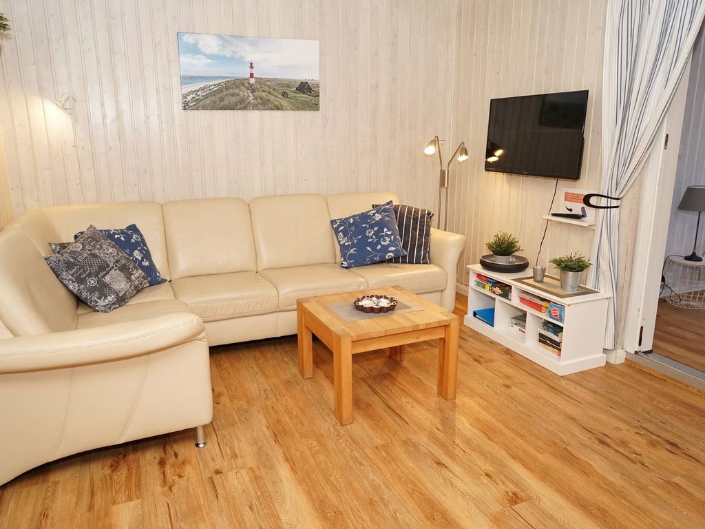 Wohnzimmer und TV