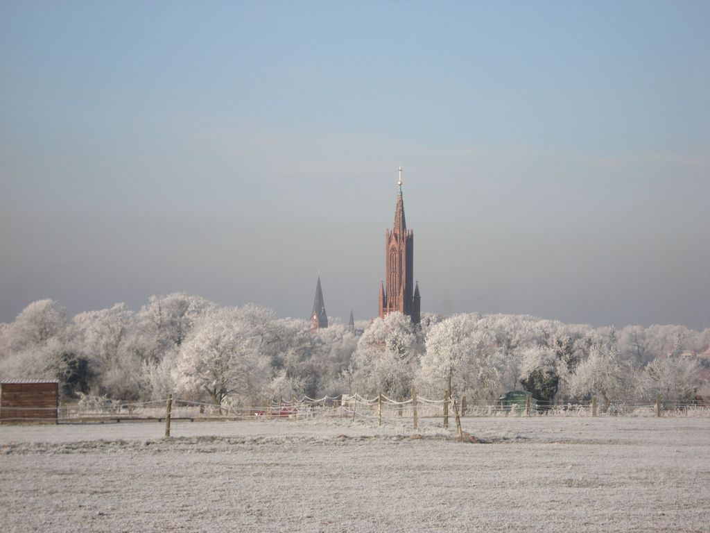Kloster im Winter