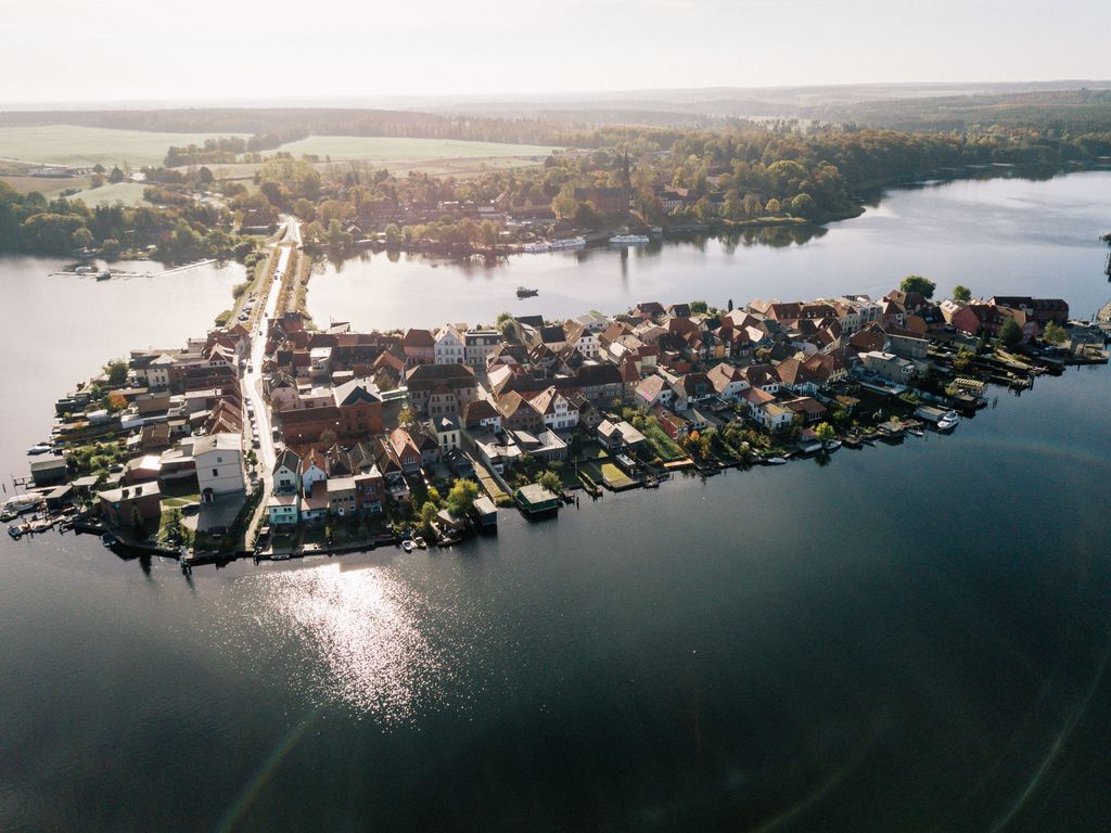 Drohne Inselstadt Malchow