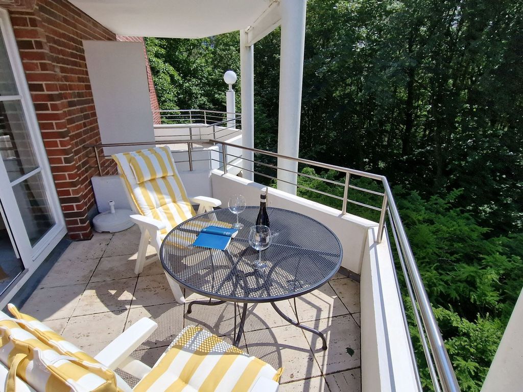 Gemütlicher Balkon.
