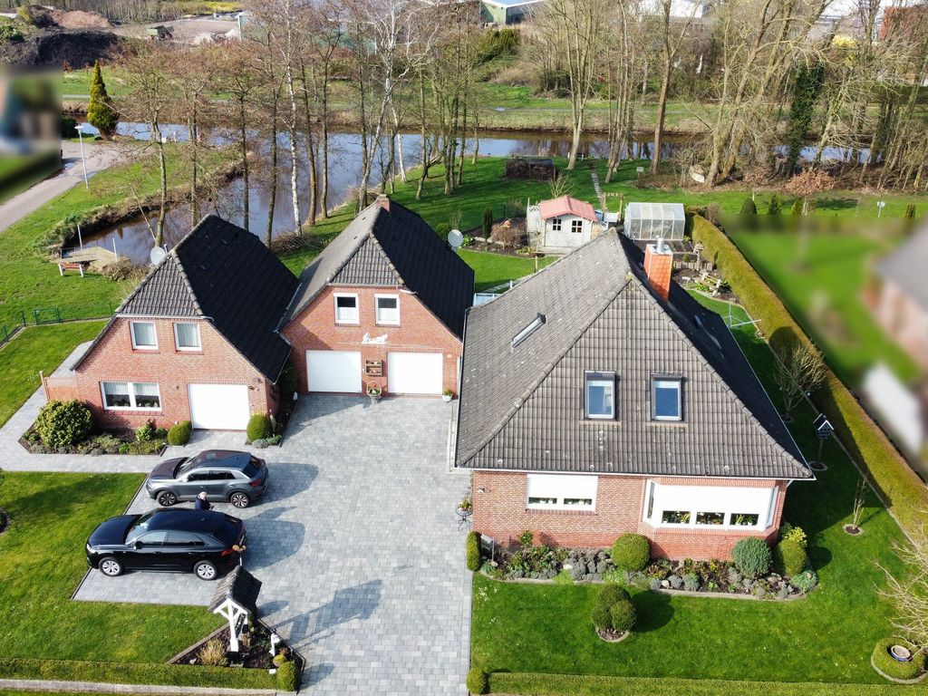 Vogelperspektive vom Ferienwohnungshaus