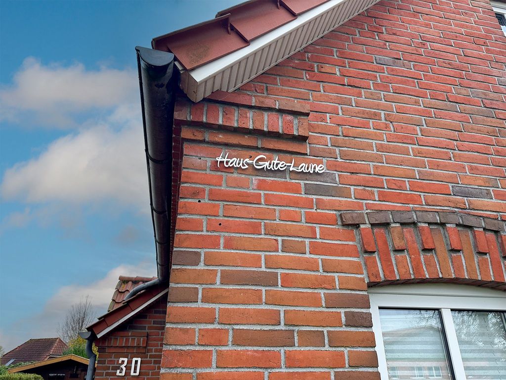 Außenansicht Detail - Haus Gute Laune