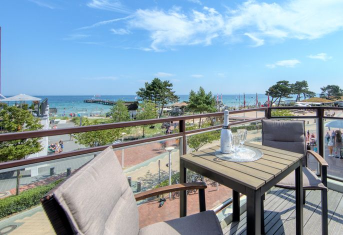 Ostseeblick 4Zi. 85qm Meerblick, 2xBalkon, 2+3.OG o.Fahrst.