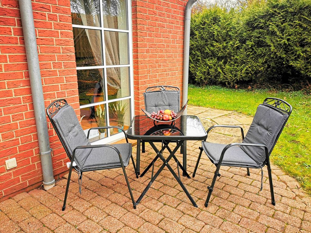 Möblierte Terrasse