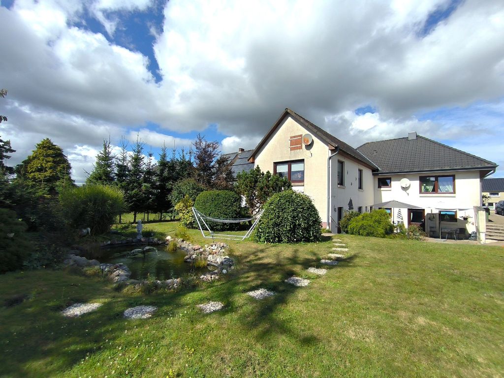 Rückansicht des Ferienhauses