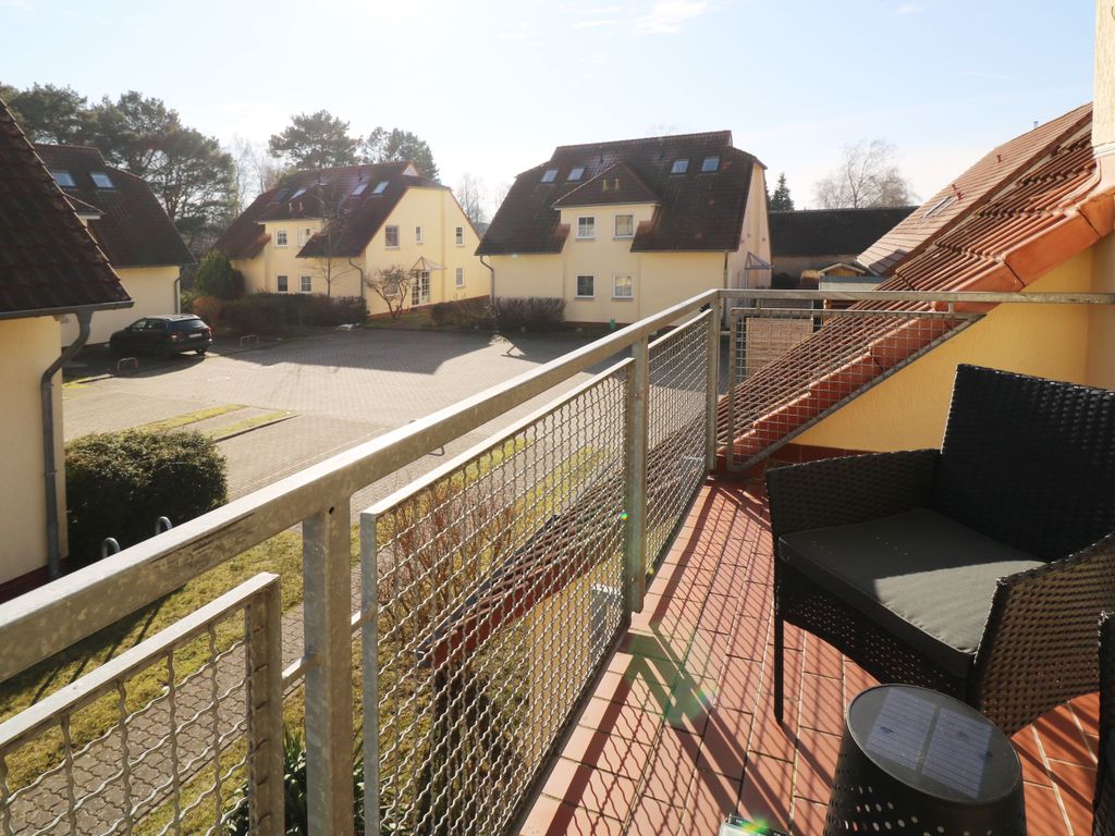 Blick vom Balkon