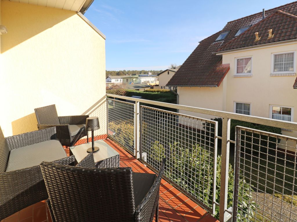 Blick vom Balkon