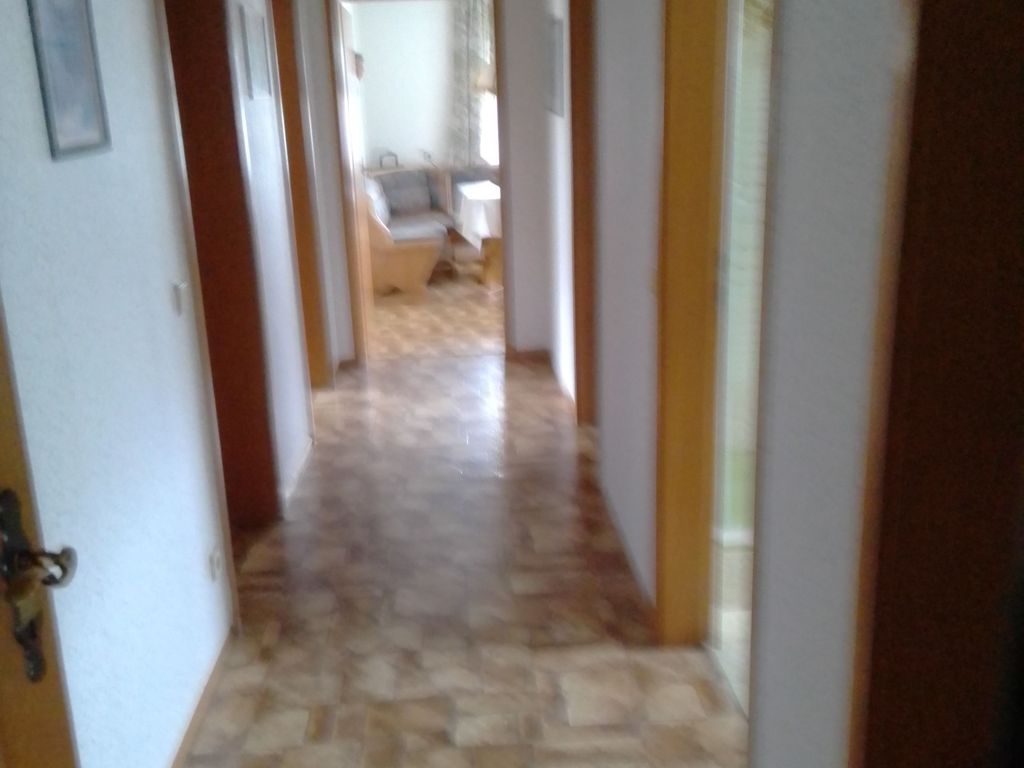 Flur der Ferienwohnung - alle Zimmer gehen separat ab