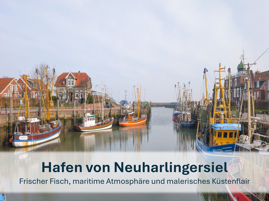 Der Hafen liegt nur wenige Autominuten von der Unterkunft entfernt.