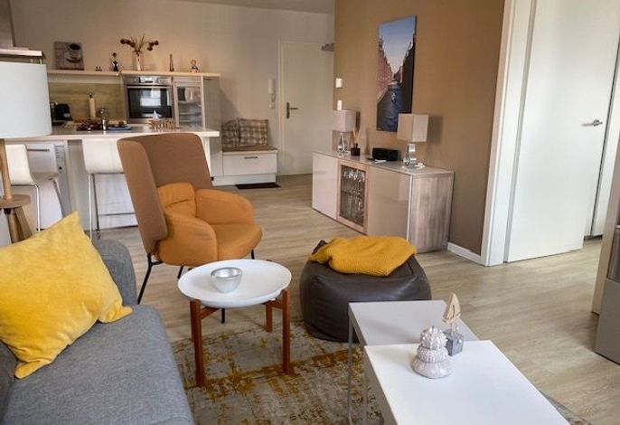 Appartement mit 1 SZ und Schlafsofa - Aufbettung 3. P.