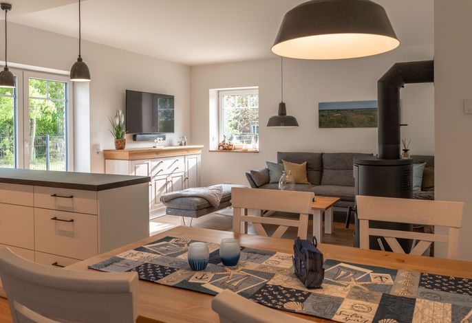 Ferienwohnung Haffkieker mit Kamin und Strandkorb – Foto 1