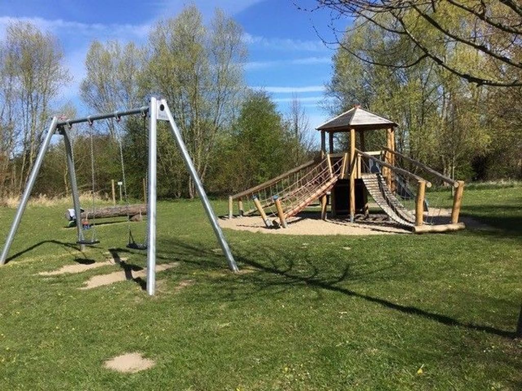 Ferienhaus mit Strandkorb im Urlauberdorf Boltenhagen