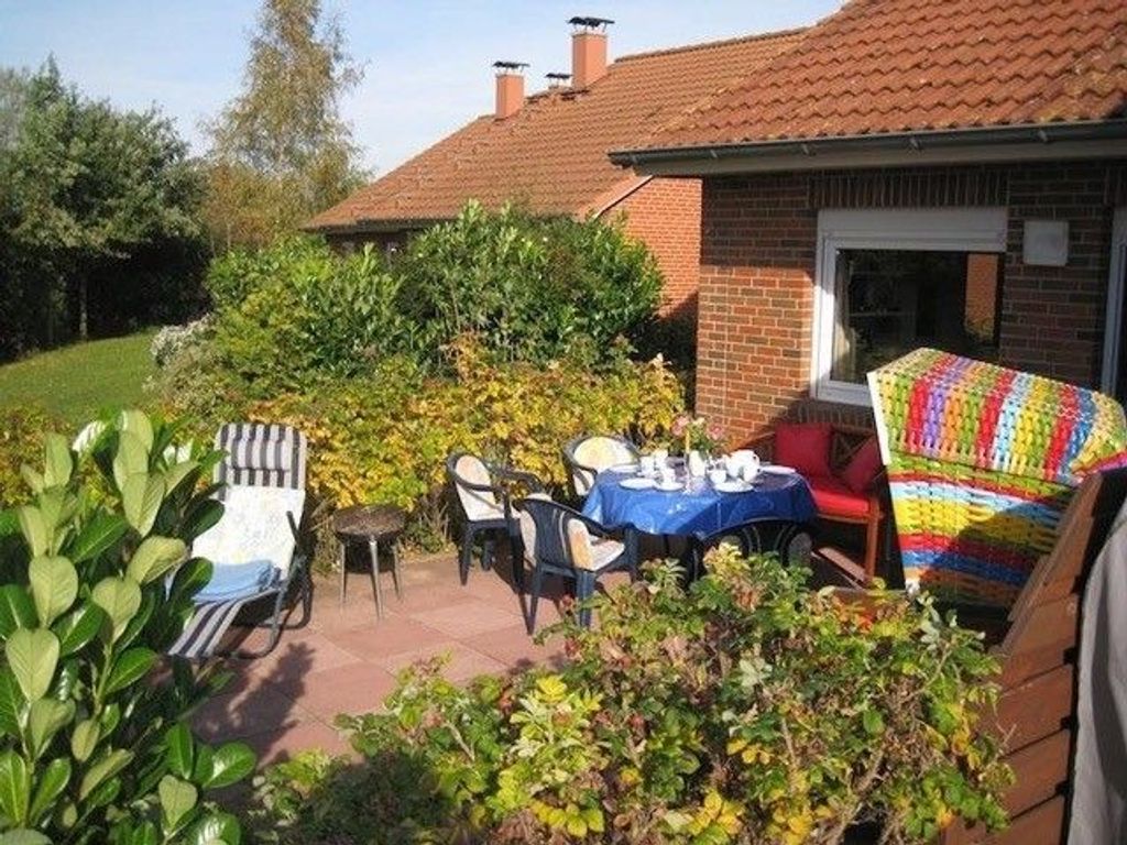 Ferienhaus mit Strandkorb im Urlauberdorf Boltenhagen
