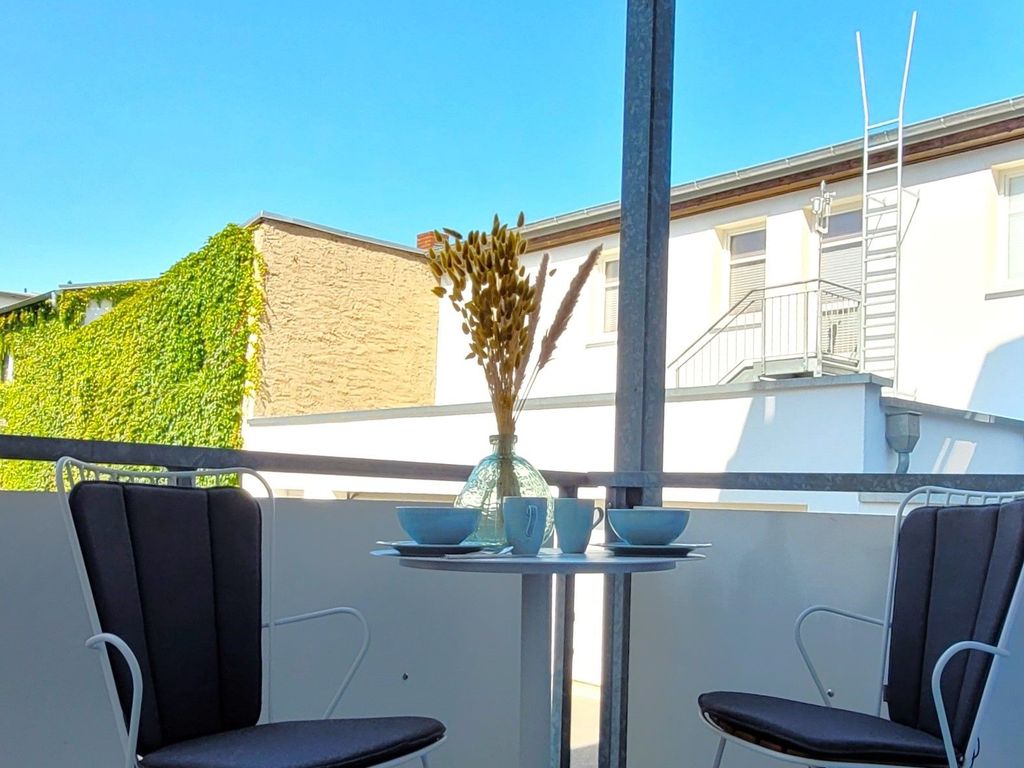 Blick vom Balkon