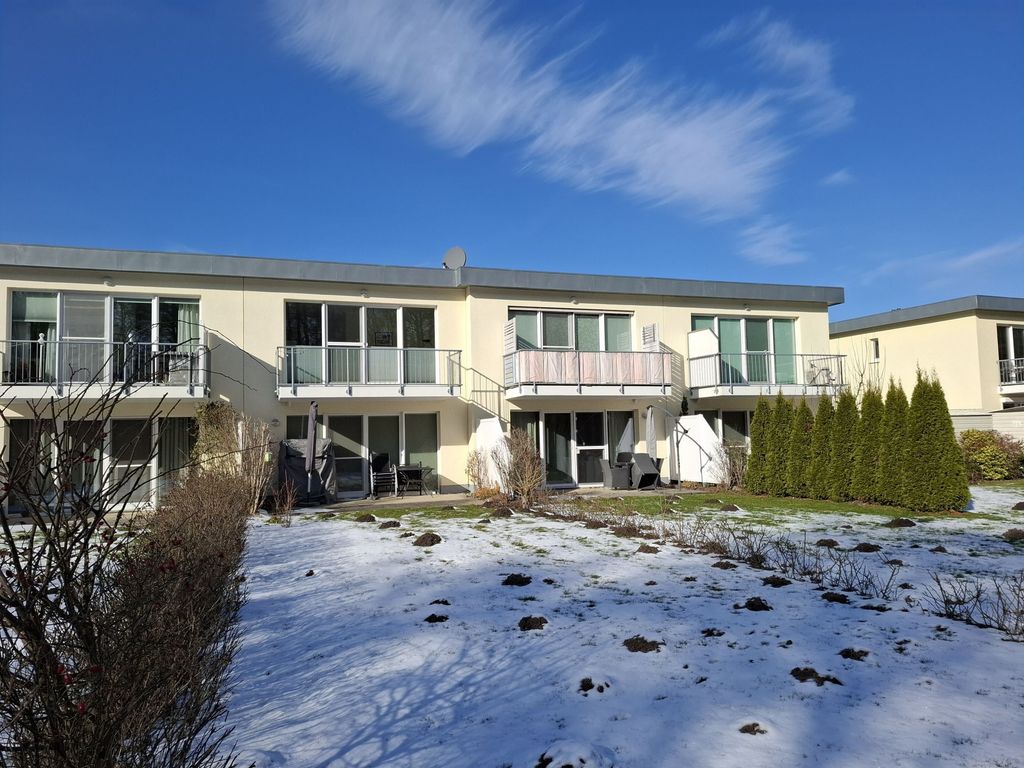 Blick aufs Haus