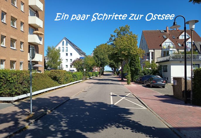 2-Raum Fewo, 50m², EG, Balkon,Strandkorb