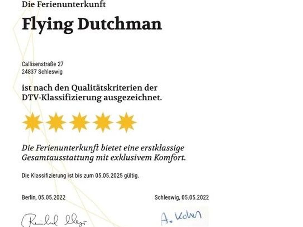 Flying Dutchman 5* Sterne DTV