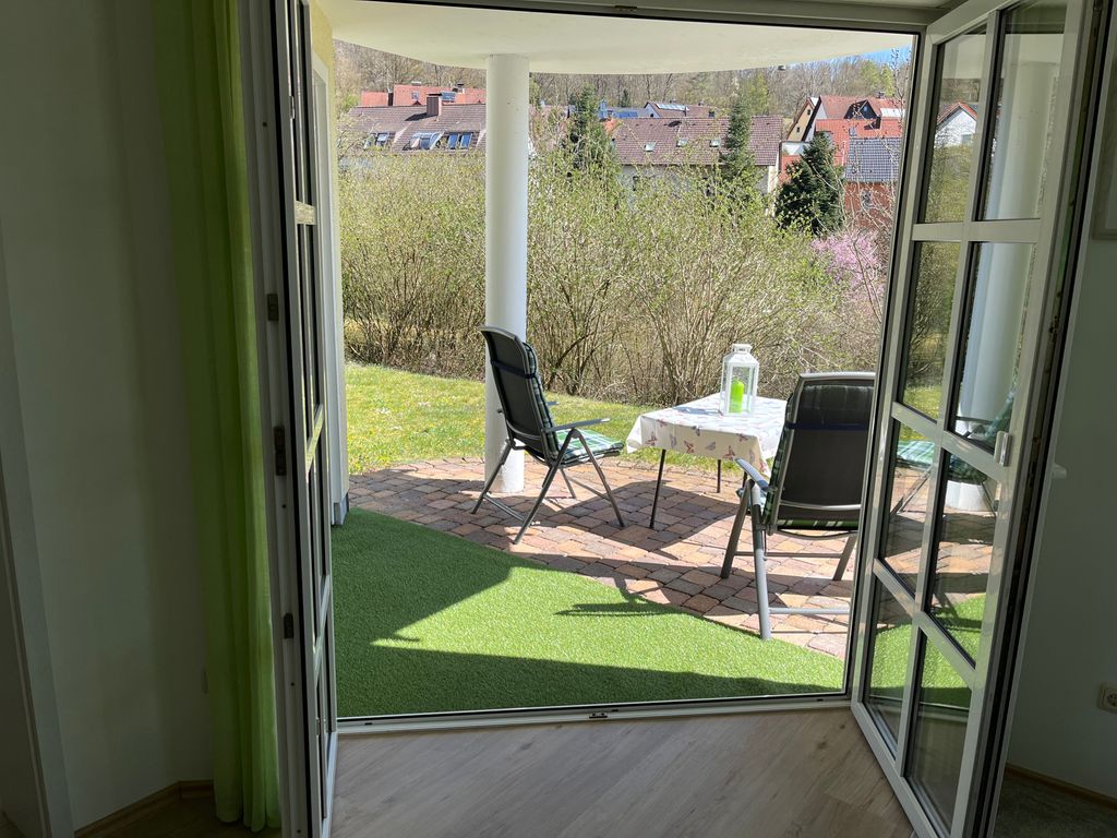 Sitzen auf der Sonnenterrasse