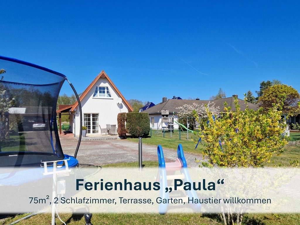 Herzlich Willkommen in unserem Ferienhaus Paula in Karlshagen!