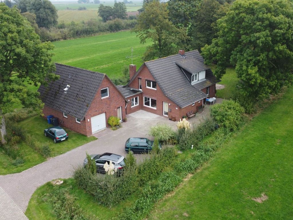 Hausansicht von oben