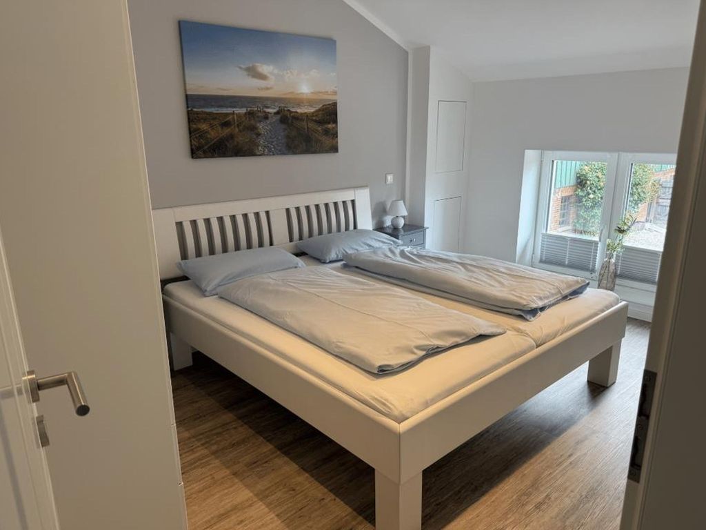 Schlafzimmer mit Doppelbett
