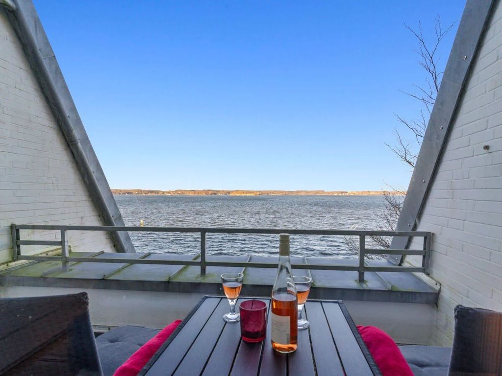 Ausblick auf die Flensburg Förde und das dänische Festland