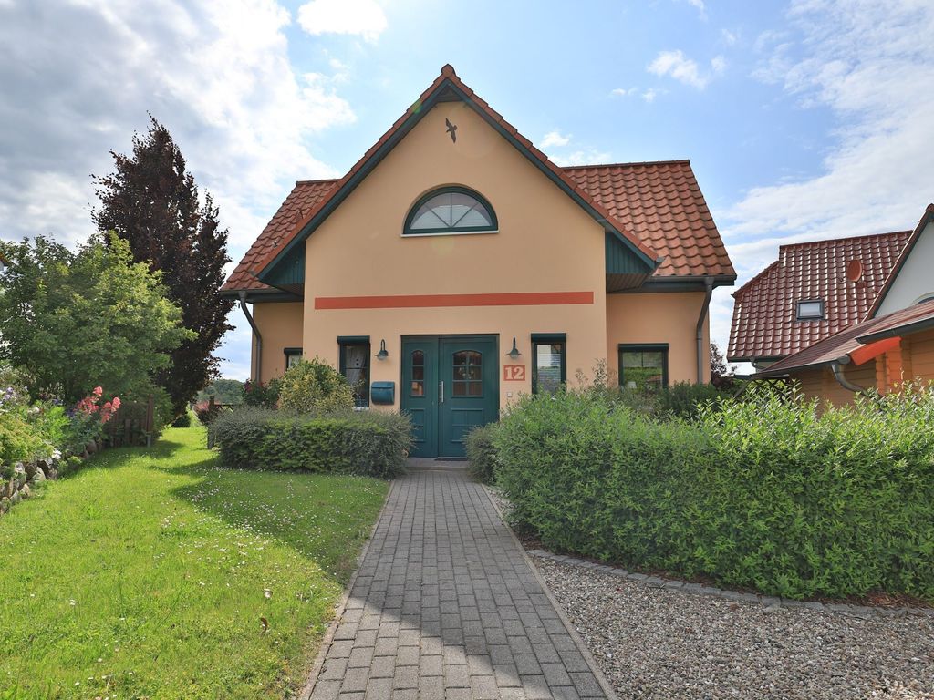 Naturidyll - Blick auf das schöne Ferienhaus