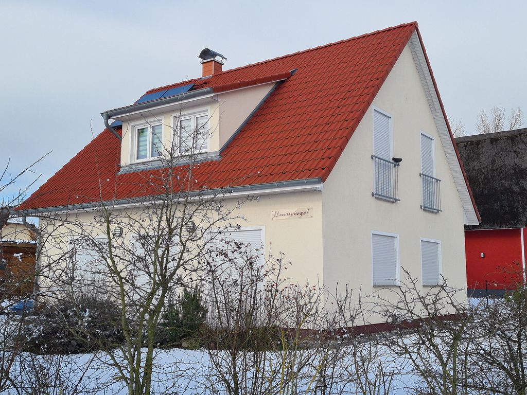 Ferienhaus im Schnee